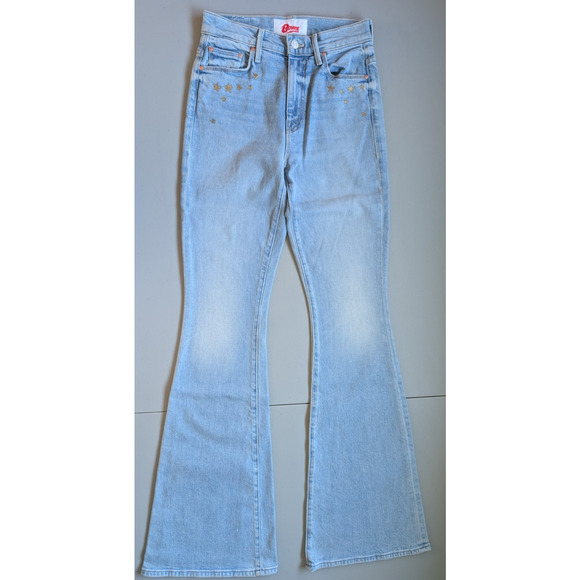 NWT MOTHER BOWIE The Super Cruiser High Rise Flare Jeans Sz 25 Jean Jenie #1H474 - Picture 2 of 15